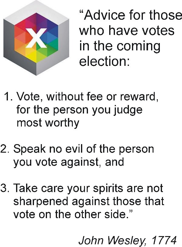 Advice for those who have votes in the coming election